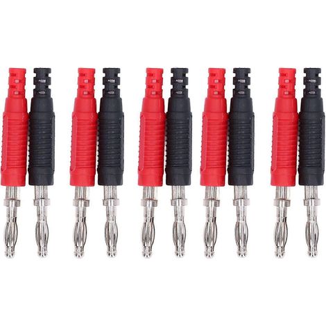 5er-Set Laternen-Bananenstecker, isolierte Bananenbuchsen, DIY-Steckverbinder für Schweißmaschinen