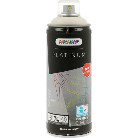 PEINTURE PLATINUM BLANC CREME AEROSOL 400ML DUPLI COLOR