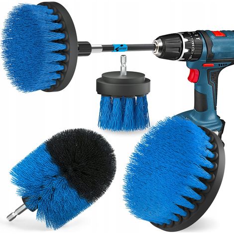 Set di 5 spazzole rotanti per la pulizia di utensili elettrici, trapani.