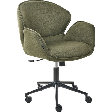 Desk Chair BELMAR Fabric Green
