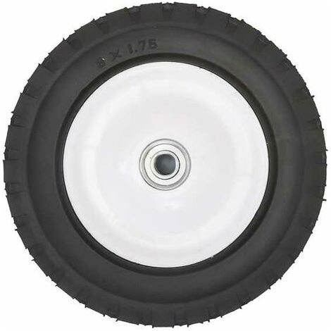 Roue de tondeuse métallique Ø 200 mm – Largeur 40 mm – Alésage 12,7 mm – Durabilité optimale pour tondeuses à gazon