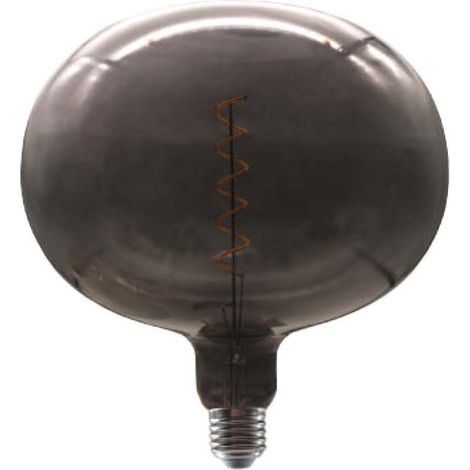 V-TAC E27 4W LED-Glühbirne, Kieselsteinform, Farbe Schwarz