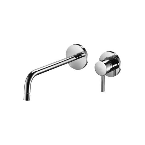 Miscelatore lavabo ad incasso con bocca l. 178 mm Paffoni serie Stick SK105CR70  Cromato - Ottone