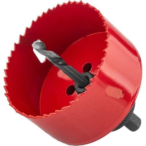 Scie cloche bimétallique M42 - Diamètre 145mm - Pour bois, plastique, aluminium - Tige robuste - Usage intensif (1/5)