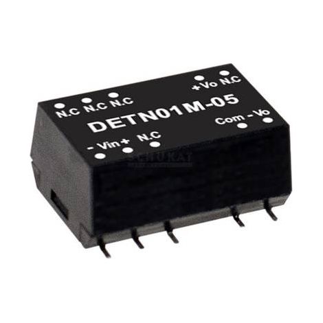 Mean Well DETN01L-05 Module convertisseur CC/CC 100 mA 1 W Nbr. de sorties: 2 x Contenu 1 pc(s) Q123302 (1/2)