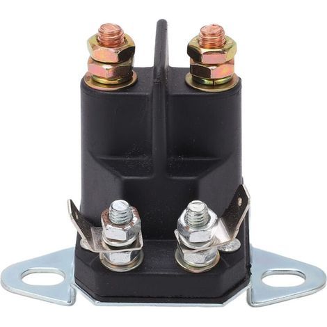 Relais de Solénoïde de Démarreur Relais de Démarreur de Tondeuse à Gazon Pièces de Rechange Accessoires pour Tracteur de Pelouse Vehicles12V (1/5)