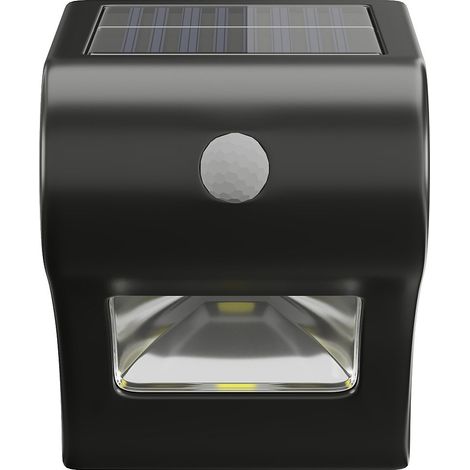 Applique murale extérieure solaire à détecteur de mouvements - 30 lumens - NYALA (1/2)