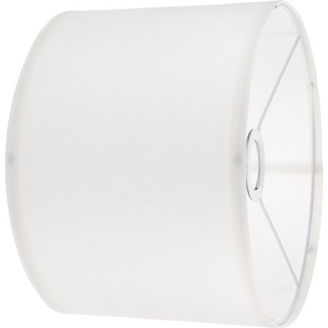 1 Abat-jour Lin, Détachable E27, Tissu Beige, Fer, Pour Lampe Table, Lampadaire, Applique Murale (1/5)