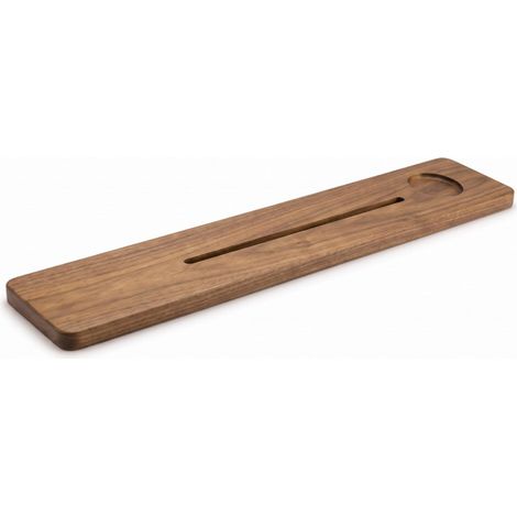 Fugaflow Eccelente Acces Planche de baignoire - 95x15cm - bois de chêne - noyer pur (1/4)