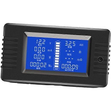 Testeur de capacité de batterie, voltmètre, wattmètre, écran LCD (shunt autonome)-9X5cm (1/3)