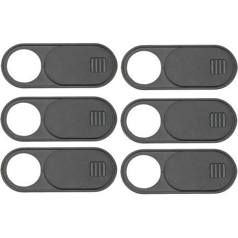 Couvercle coulissant de caméra mince pour voiture, 6 pièces, bloqueur de caméra pour cabine intérieure, remplacement pour Tesla modèle 3 Y (1/5)
