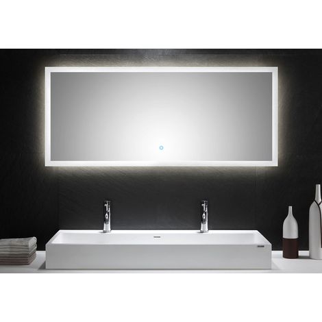 LED Spiegel 140x60 cm mit Touch Bedienung (1/3)