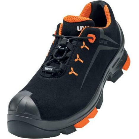 Uvex Sicherheitshalbschuhe S3 SRC uvex 2 aus Mikrovelours, uvex xenova Kunststoffkappe, Weite 10, Größe 43