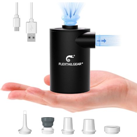 Max Pump 2020 Le gonfleur Portable avec Une Batterie de 3600 mAh est Un Pompe à air USB Chargeable Qui Permet à gonfler et dégonfler Rapidement et est Applicable au Coussin d'air (1/5)