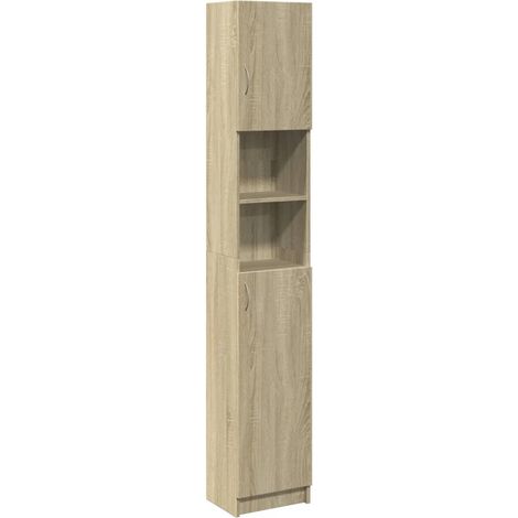 Maison Exclusive - Armario baño madera de ingeniería color roble