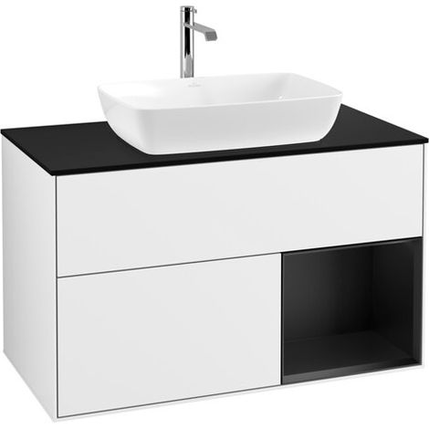 Villeroy & Boch F782PDGF Armoire sous lavabo Finion F78 (1/2)