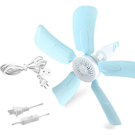Ventilateur de plafond silencieux 5 pales – 3 m de diamètre, montage mural ou plafond, 220 V, idéal bureau et maison (1/5)