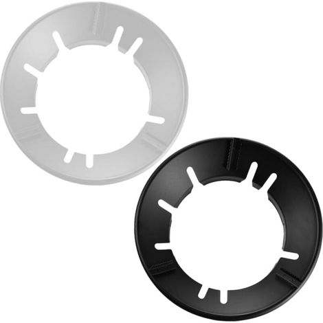 Bardusch-2pcs Anneau De Wok Pour Poêle À Gaz Support Wok,Support coupe-vent (1/4)
