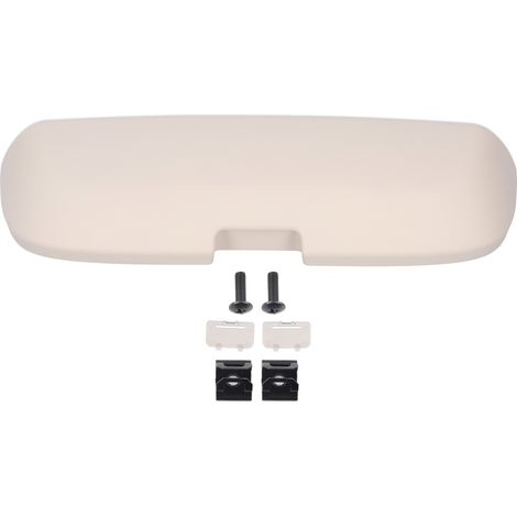 Ortviai Porte-lunettes pour voiture – Boîtier de rangement pour lunettes de soleil, beige, compatible Lexus NX (2014–2020) et RX (2016–2020) (1/5)