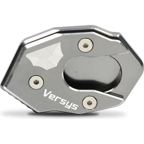 (Titane) Compatible avec KAWASAKI VERSYS300, Versys X250 et VERSYS1000. Extension de béquille latérale pour moto (maxpower). (1/4)
