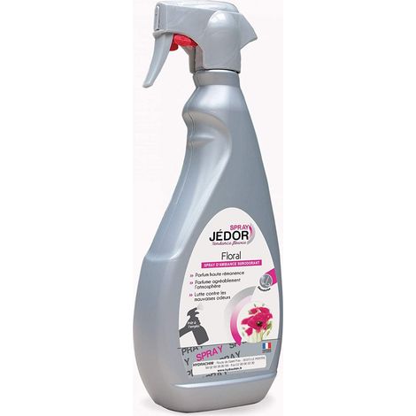 Jedor Spray Surodorant 500ml Parfum Floral Lot de 2