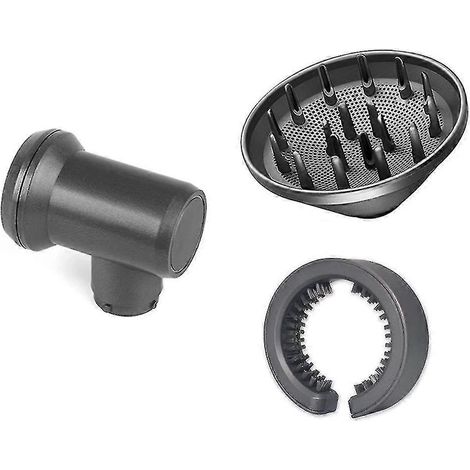 Diffuseur et adaptateur pour styler, transformez votre styler en sèche-cheveux en quelques secondes, brosse de nettoyage (1/5)