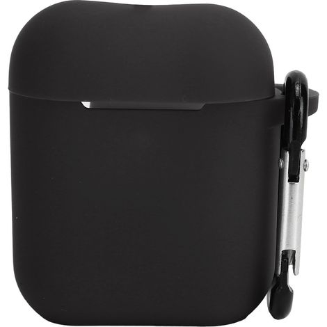 Schutzhülle aus Silikon mit Karabinerhaken für AirPods 1/2, Anti-Verlust-Hülle für Apple-Kopfhörer. (1/5)