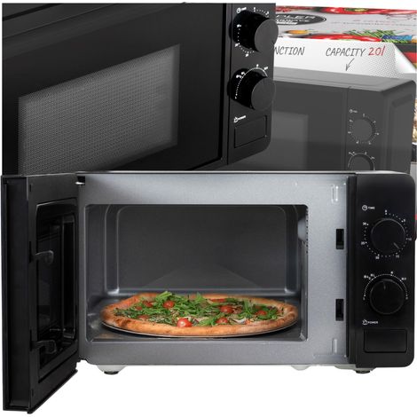Adler Microwave Oven AD 6206 Free standing 20 L 700 W Convection Black (1/5)