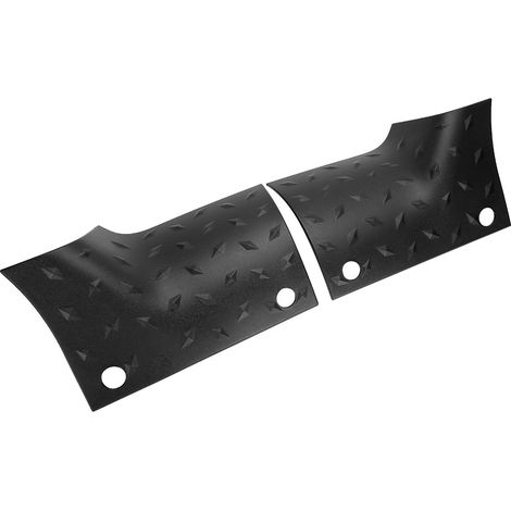 Lot de 2 protections d'angle de capot noir pour Jeep Wrangler JL 2018-2020, accessoires auto extérieurs, habillage enveloppant, finition robuste (1/5)