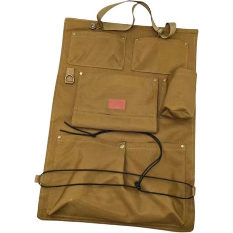 Organisateur de voiture, sac de rangement multifonctionnel pour dossier de siège, organisateur de boisson et parapluie. (1/5)