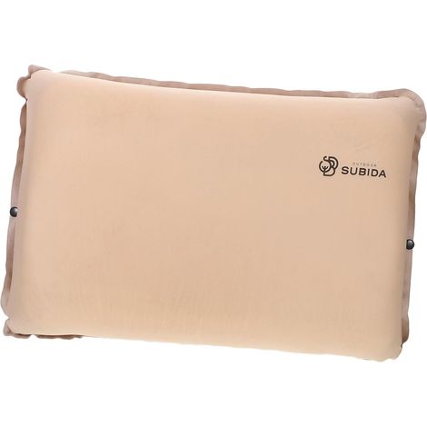 Oreiller de Camping Gonflable Automatique Ergonomique Coussin de Voyage Compact et Résistant pour Randonnée Soutien Nuque Confortable pour Backpacking et Voyages Longue Distance (1/5)