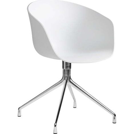 [NEUWERTIG] B-Ware Hay About A Chair AAC 20 Esszimmerstuhl Küchenstuhl Stuhl Aluminium poliert weiß (1/2)