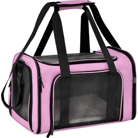 Katzentransporttrage Multifunktionale Welpentrage Klein für Katzen und Hunde, tragbare -Reisetasche für Reisen, Camping (1/5)
