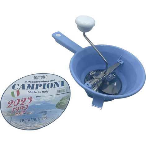 Passatutto Passaverdure Azzurro Limited Napoli Campione D'Italia 20 cm 3 Dischi (1/2)
