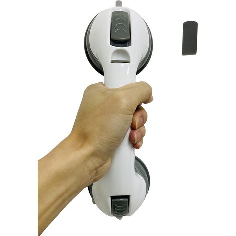 Poignée de baignoire sécurisée pour salle de bain et douche Poignée portable avec ventouse pour douche Utile pour les femmes enceintes et les personnes handicapées-AquaForge (1/5)
