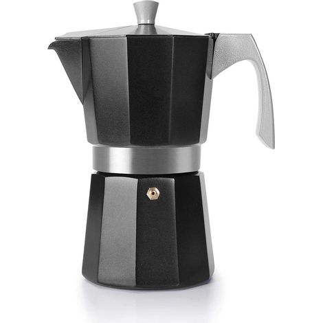 CAFETERA  IBILI 623109 EVVA BLACK 9 TAZAS INDUCCION