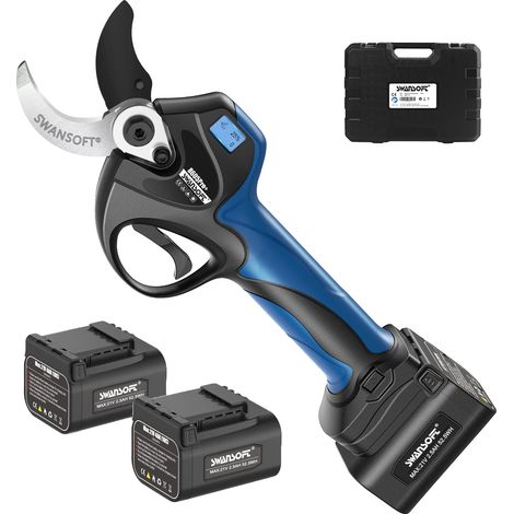 Sécateur électrique sans fil, diamètre de coupe de 40 mm, moteur sans balais, 8605proLCD 2.5Ah, deux batteries (1/2)