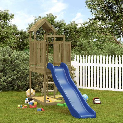 Parque infantil de exterior madera de pino impregnada vidaXL (1/5)