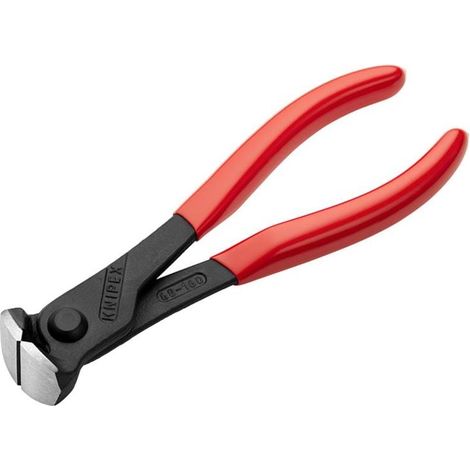 Knipex End Cutting Nippers with PVC Grip – 160mm (Model KPX6801160)