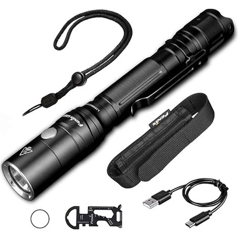 Lampe Stylo Tactique Double Interrupteur, 800 Lumens, 214 m (1/5)