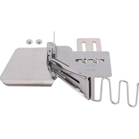 Ourlet de couture à 4 volets, accessoires industriels, reliure à ruban, contrôlée par ordinateur
Machine à point noué32mm