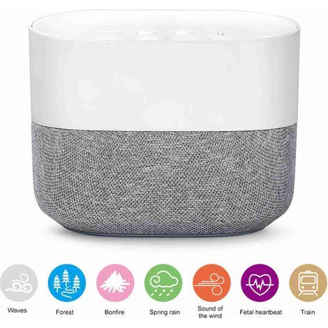 Machine portative à bruit blanc, alimentation USB, 26 sons, pour bébé et adulte (1/5)