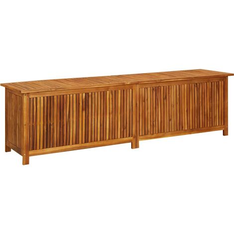 Maison Exclusive - Boîte de rangement de jardin 200x50x58 cm Bois d'acacia solide