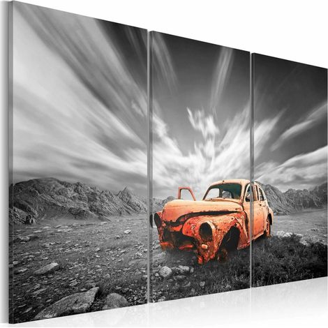 Tableau vieille voiture - 120 x 80 cm (1/2)