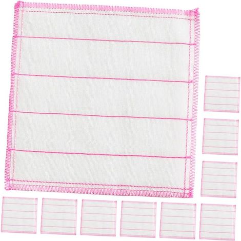Lot de 10 torchons de cuisine ultra absorbants en microfibre, pour nettoyage et essuyage quotidien de la cuisine (1/5)