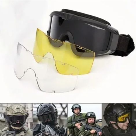 Doppellagige Fahrradbrille, beschlagfrei und kratzfest, atmungsaktiv, ideal für Camping und Reisen, UV-Schutz, komfortabel. (1/5)
