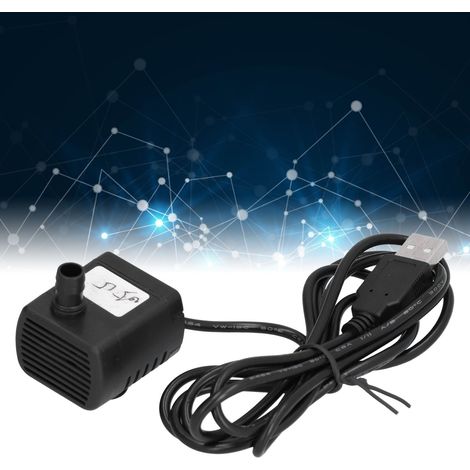 Pompe submersible miniature 0515 3W avec prise USB pour ordinateur, pompe à eau sans balais 5V CC (1/5)