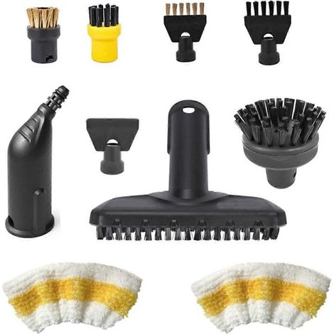 Pour accessoires Karcher Easyfix SC1 : kit de brosse ronde, buse ronde --- (1/5)