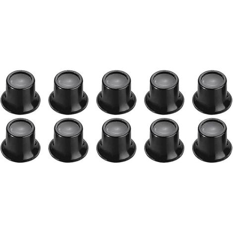 10 Stück 10x Juwelierlupe, Juwelierlupe Lupe Monokel für Uhrenreparatur, Diamanten, Münzen (1/5)