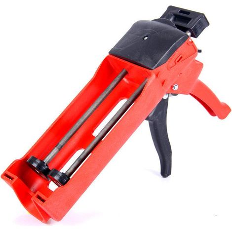 Pistolet à mousse PU - Pistolet PU - Pistolet à mousse plastique léger pour double cartouche - 1 pièce - Pour une application sûre et propre (1/4)